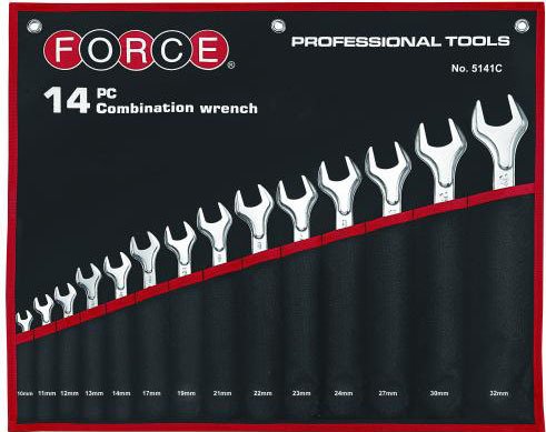 

Набор ключей Force 5141SC (14 предметов)