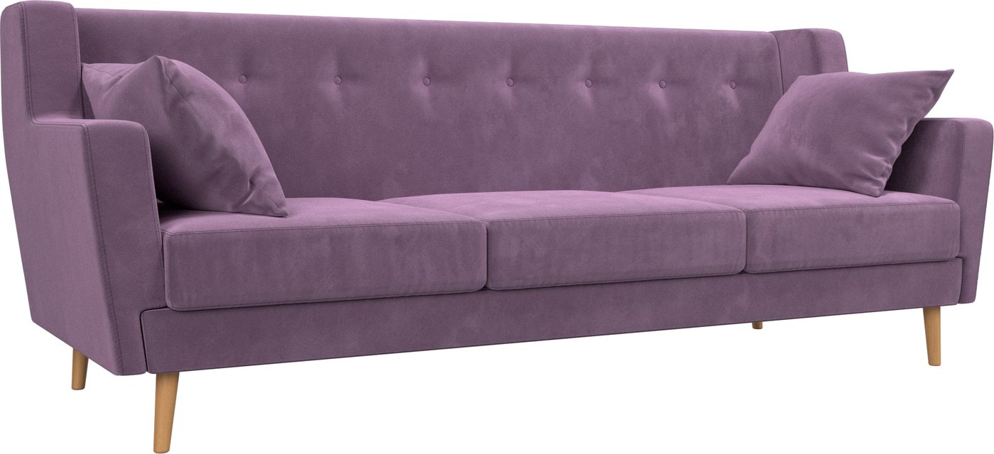 

Диван Mebelico Брайтон 3 109161 (микровельвет, сиреневый)
