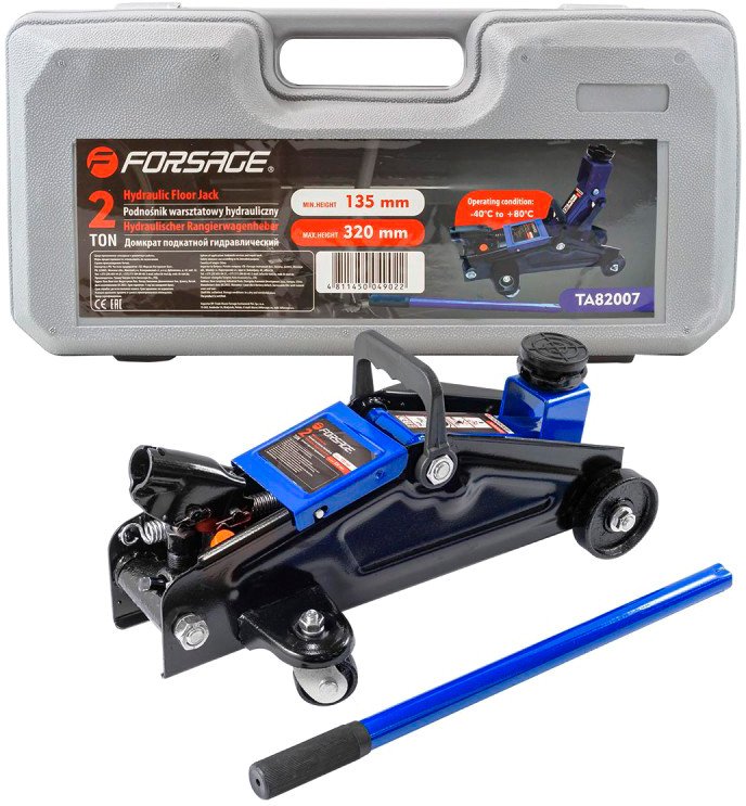 

Подкатной домкрат FORSAGE F-TA82007 2т