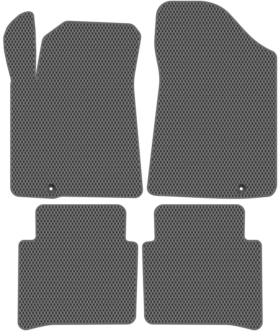 

Комплект ковриков для авто Alicosta Nissan Teana II (седан / J32) 2008 - 2014 (серый, ромб)