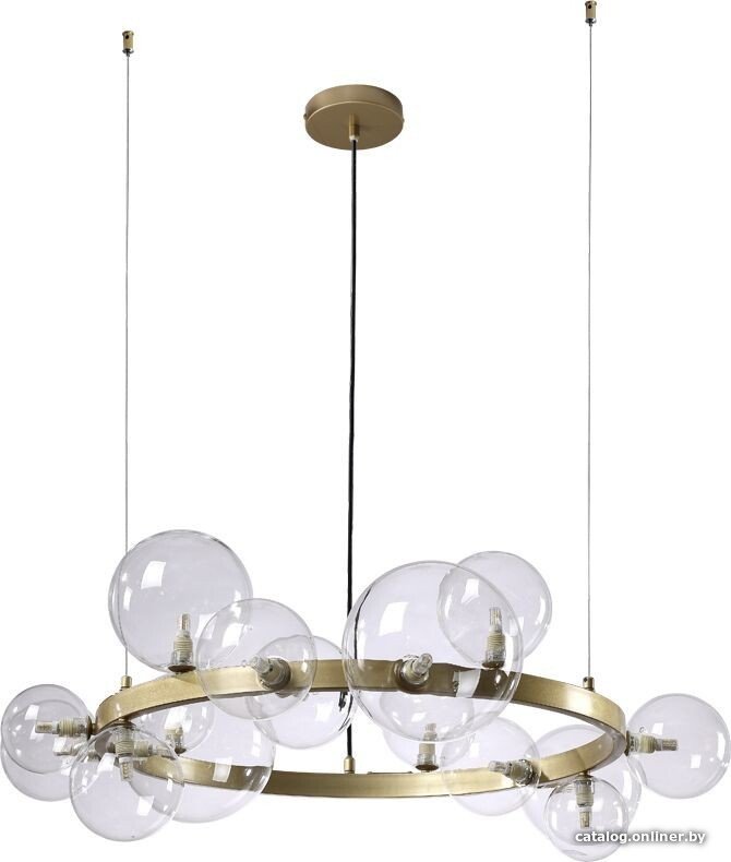 Подвесная люстра Crystal Lux AGATA SP15 V2 GOLD