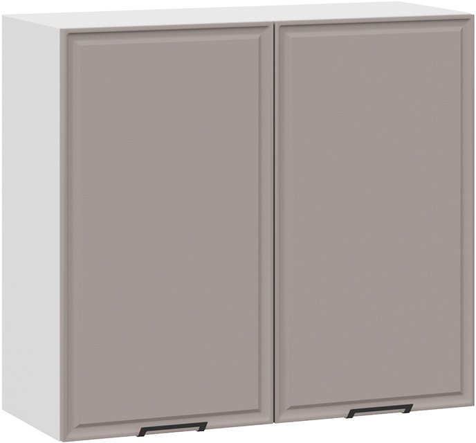 

Шкаф навесной Трия Белладжио 1В8 (белый/софт капучино)