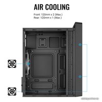 Корпус AeroCool CS-109-G-BK-v1