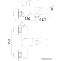 Смеситель Gross Aqua Evo 2155297MB