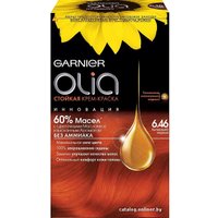 Крем-краска для волос Garnier Olia 6.46 пылающий медный