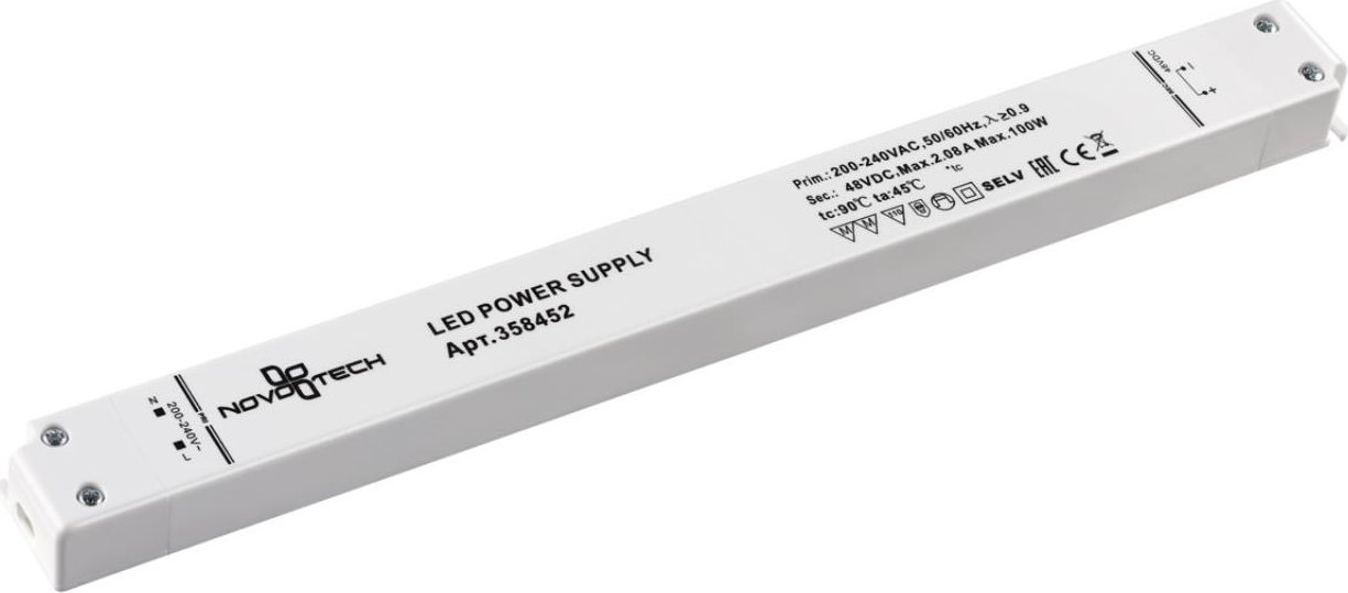 

Светодиодный драйвер Novotech Drive 358452