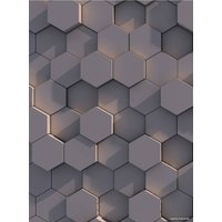 Фотообои Vimala 3D Шестиугольники 3 270x200
