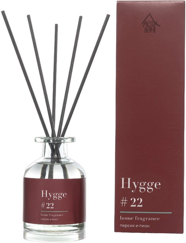 

Аромадиффузор Arida Home Hygge №22 Персик и пион (100 мл)