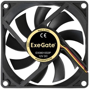 Вентилятор для корпуса ExeGate Mirage-S 80x15S EX180973RUS