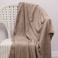 Плед Casa Conforte Nonna Inspiration 110x150 6155297 (шоколадный/коричневый)