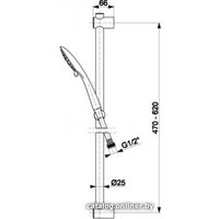 Душевой гарнитур  Armatura 841-365-00