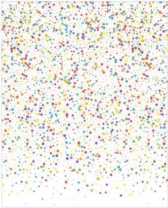 Скатерть JoyArty Новогоднее конфетти tc_290641 (180x145)