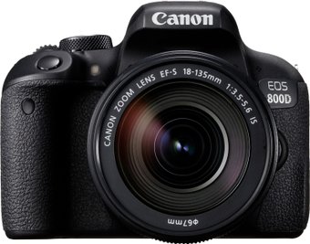 Зеркальный фотоаппарат Canon EOS 800D Kit 18-135mm IS USM