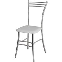 Стул ВВР Трио (белый крокодил/хром, экокожа) в Могилеве