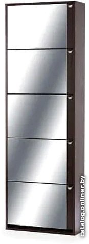 Тумба для обуви Мебель Импэкс Leset Эдит 5S (венге)