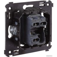 Выключатель DKC Avanti 4404113 (закаленная сталь)