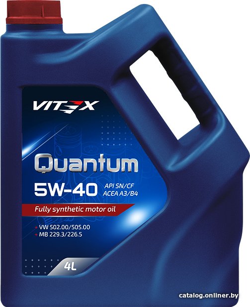 Моторное масло Vitex Quantum A3/B4 5W-40 4л