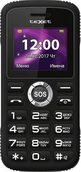 

Телефон TeXet TM-B219 Black
