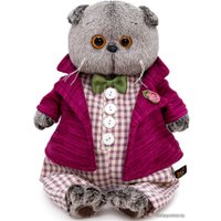 Классическая игрушка BUDI BASA Collection Басик в комбинезоне и пиджаке Ks22-226