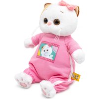 Классическая игрушка BUDI BASA Кошечка Ли-Ли в комбинезоне с принтом. Мультсериал LKm18-004