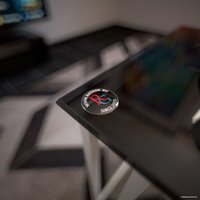 Приставной столик RasGar Престиж РСГР.001.000-0002 (черный/белый)