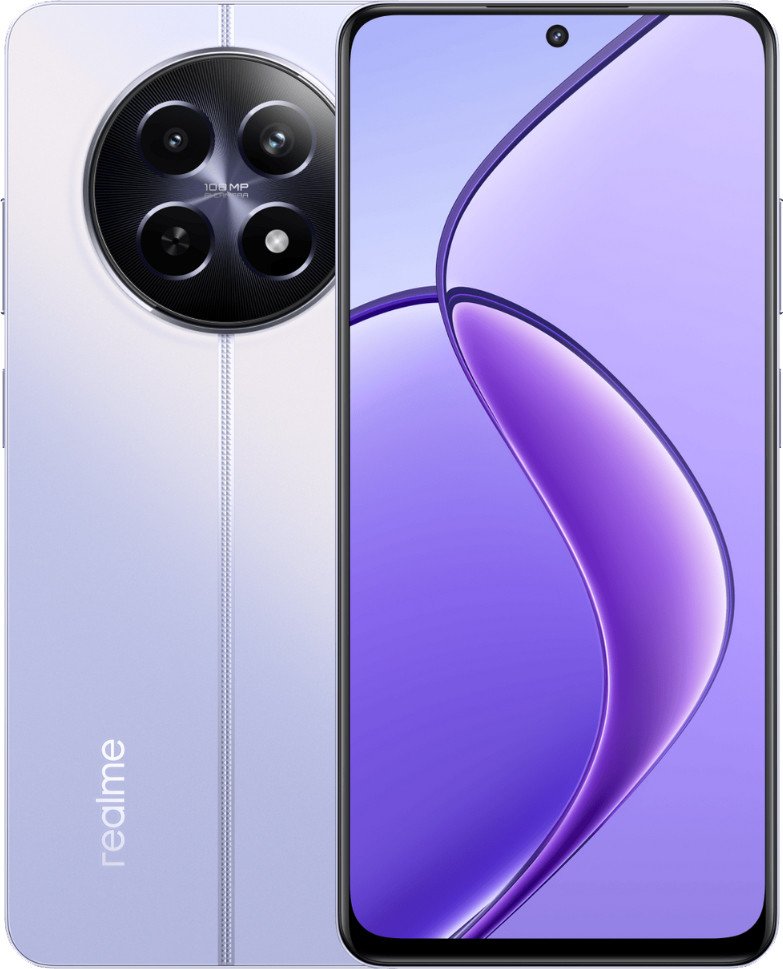 

Телефон Realme 12 5G 8GB/256GB международная версия (сиреневые сумерки)