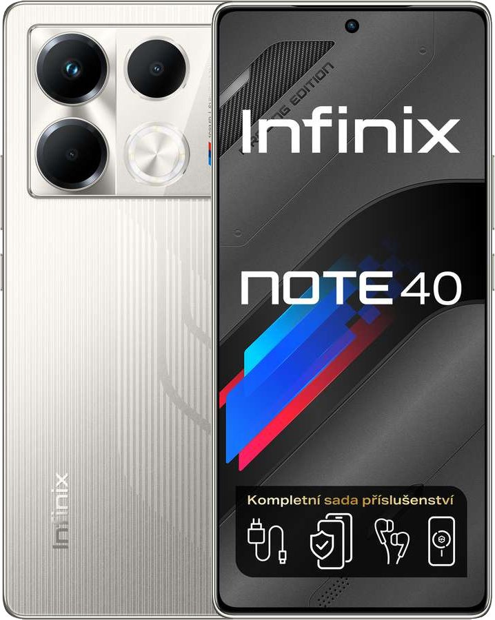 

Смартфон Infinix Note 40 X6853 8GB/256GB (серый)