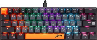 Клавиатура Defender Apex GK-002 (серый/черный)