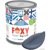 Краска Finntella Foxy Lapselli Matte Pingviini F-50-1-1-FL297 0.9 л (синий, серый)