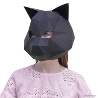 PaperCraft PAPERRAZ Маска Кошка (черный) в Могилеве