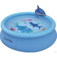 Надувной бассейн Jilong Shark 3D Spray Pool JL17822 (190x47)