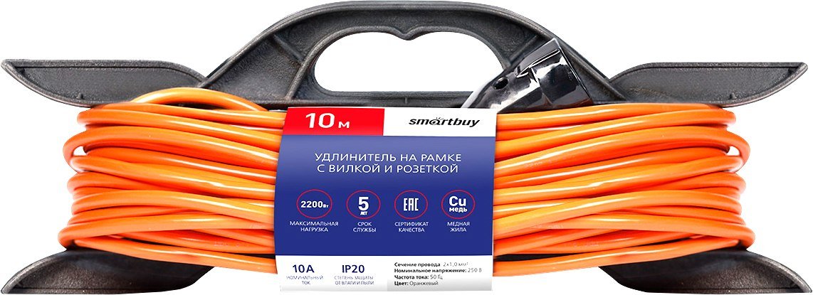 

Удлинитель SmartBuy SBE-10-1-10-F