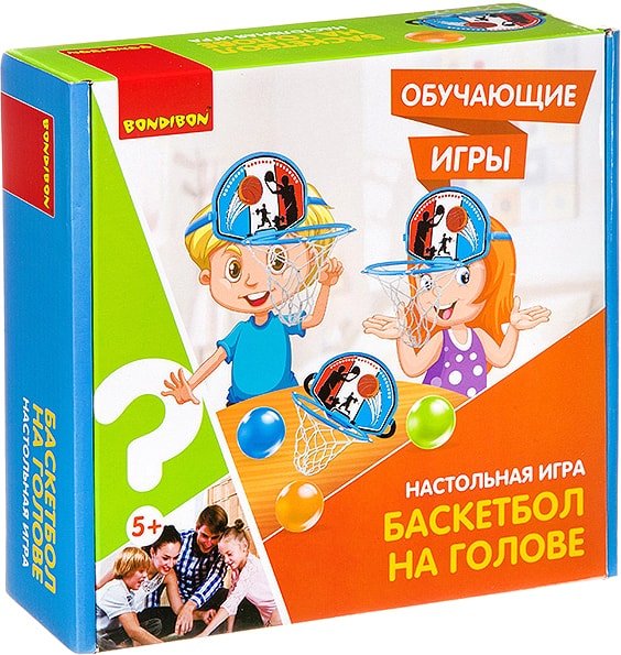 

Развивающая игра Bondibon Баскетбол на голове ВВ3323