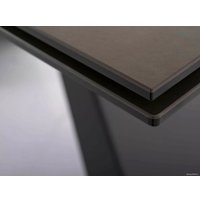 Кухонный стол Signal Salvadore ceramic SALVADOREBROC160 (коричневый/черный матовый)