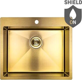 

Кухонная мойка Laveo Marmara SAM G10T (золотой)