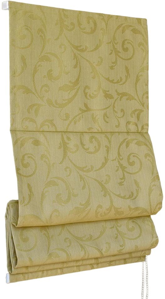 

Римская штора Delfa Мини Fantezi СШД-01М-134/006 (48x160, оливковый)