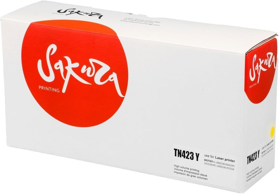 

Картридж Sakura Printing SATN421Y (аналог Brother TN-421Y)