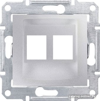 Накладка для компьютерной/телефонной розетки Schneider Electric Sedna SDN4400660