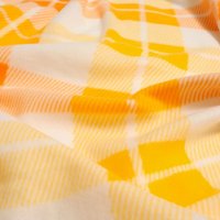 Плед Casa Conforte London 130x170 6155162 (желтый/оранжевый)