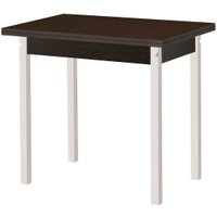 Кухонный стол Элегия ЛДСП ПН Раскладной (лак снег/венге)