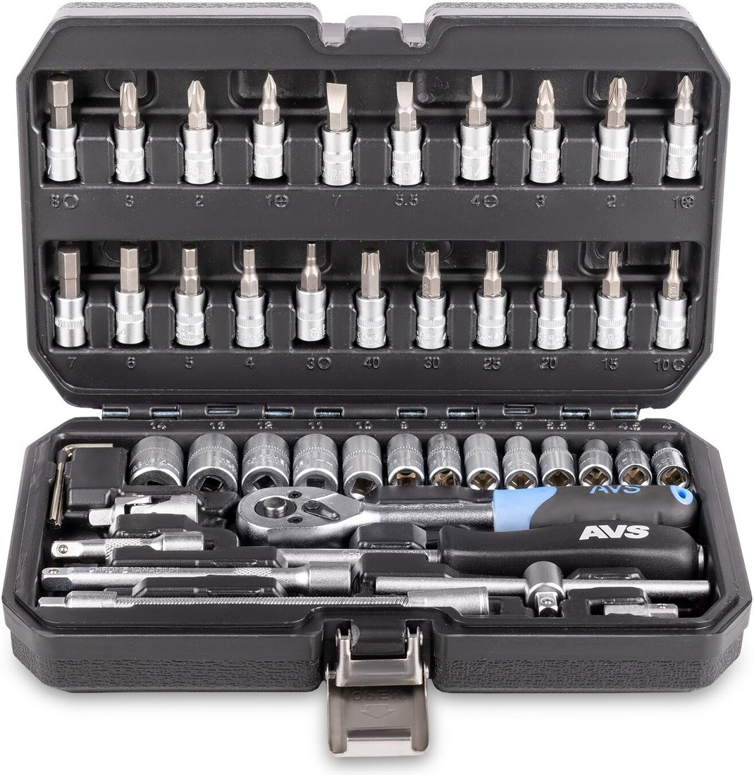 

Универсальный набор инструментов AVS MTS-46 (46 предметов)