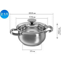 Набор кастрюль AQRA PT1-1