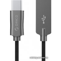 Кабель Orico HCU-10-BK USB Type A - USB Type C (1 м, черный)