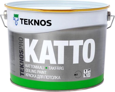 

Краска Teknos Teknospro Katto 9л (база 1)