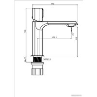 Смеситель Maxonor Pure Life PL1089-9