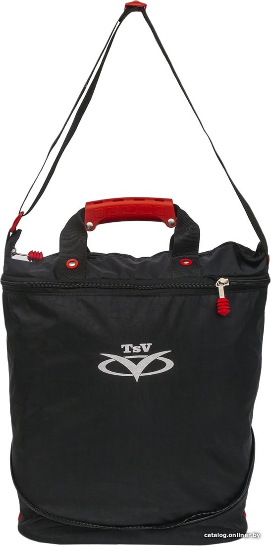 Сумка-тележка TsV 526.2 (черный/красный)