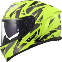 Мотошлем LS2 FF818 Storm III Kaos (L, желтый)