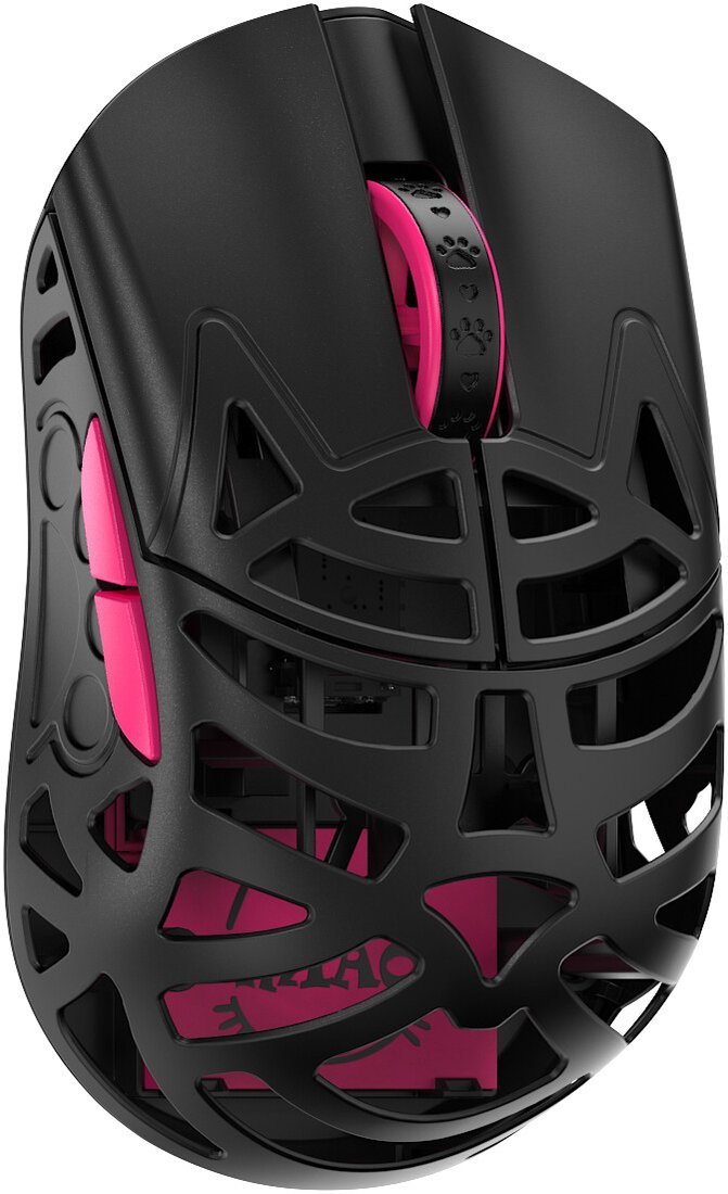 

Игровая мышь WLMouse Beast Miao Omron (черный/розовый)