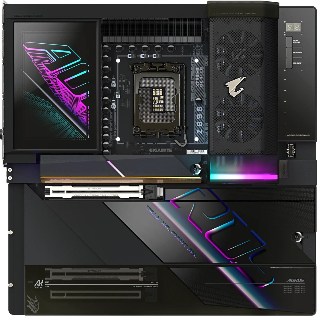 

Материнская плата Gigabyte Z890 Aorus Xtreme AI Top
