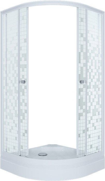 

Душевой уголок Triton Стандарт А c расширительным профилем 100x100 (мозаика)